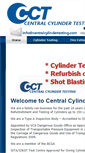Mobile Screenshot of centralcylindertesting.com